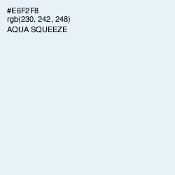 #E6F2F8 - Aqua Squeeze Color Image